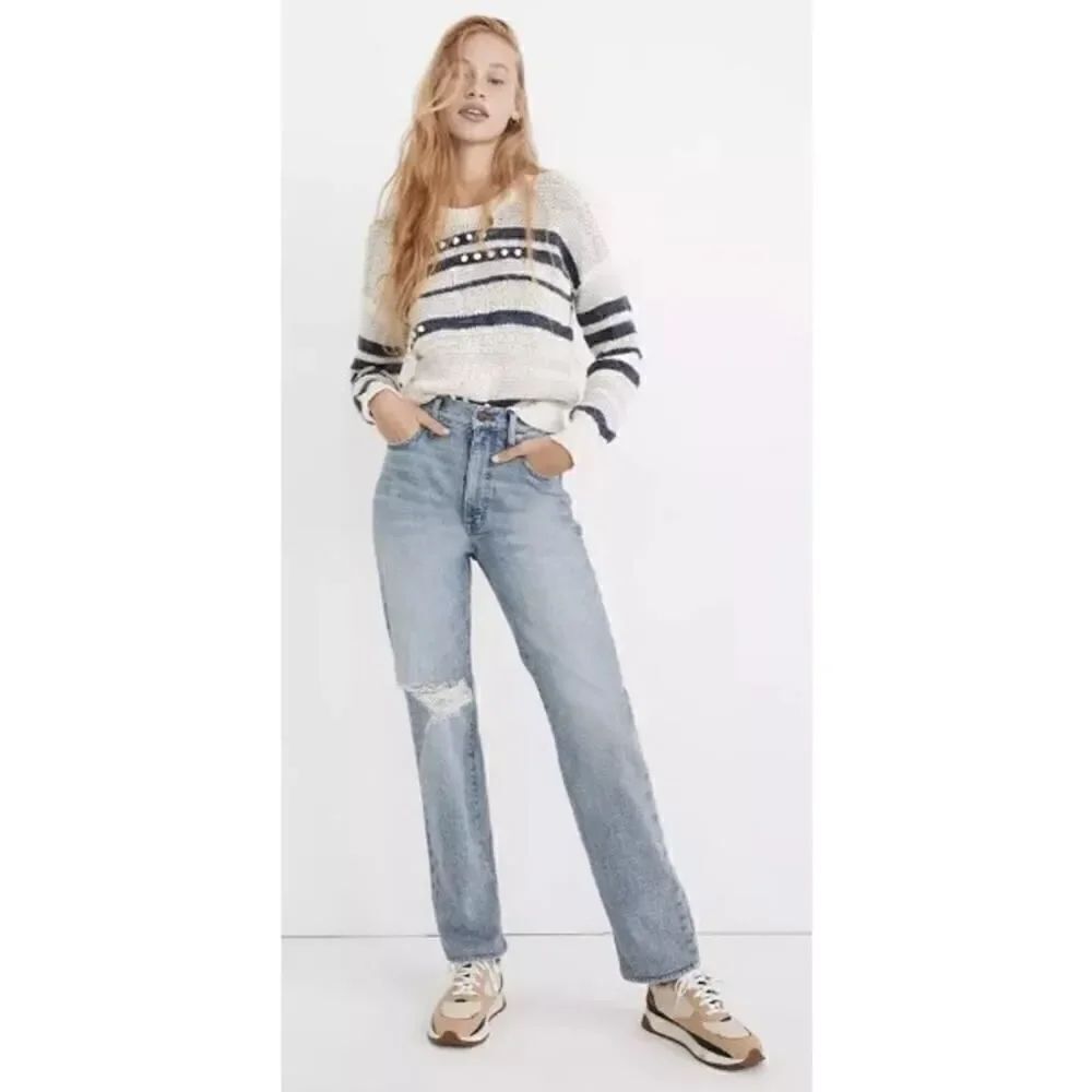 NWT Madewell The Perfect Vintage Straight Jeans Sz. 30